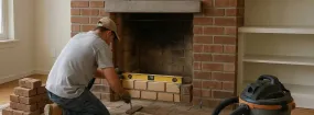 Fireplace Rebuild Trafalgar Square, Carrollton