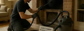 Fireplace Smoke Chamber Repair Saddle Ridge, Carrollton