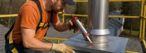 Prefab Chimney Installation Summertree, Carrollton